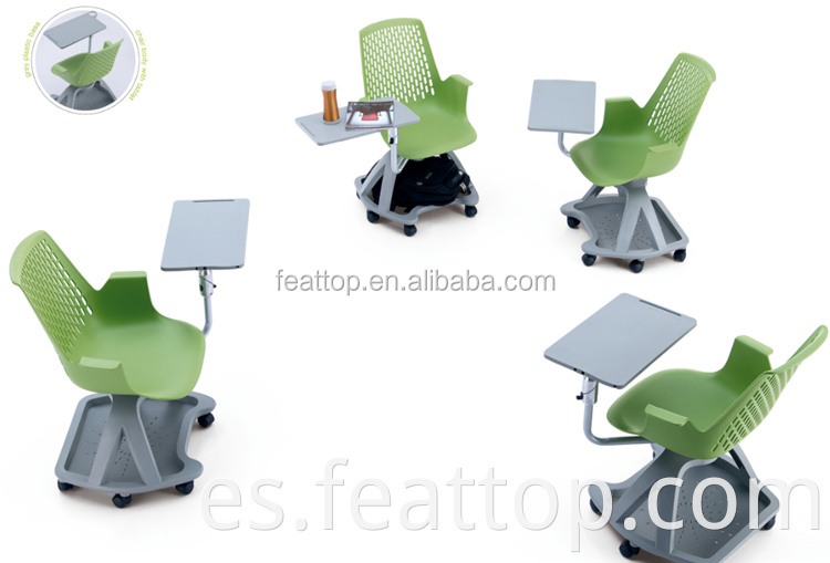 Ventas calientes Oficina de diseño simple silla de sofá simple con capacitación en capacitación silla de sofá dedicada
